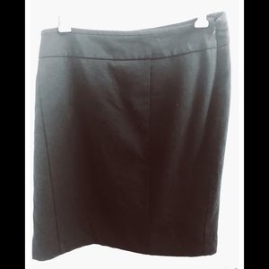 Black pencil skirt